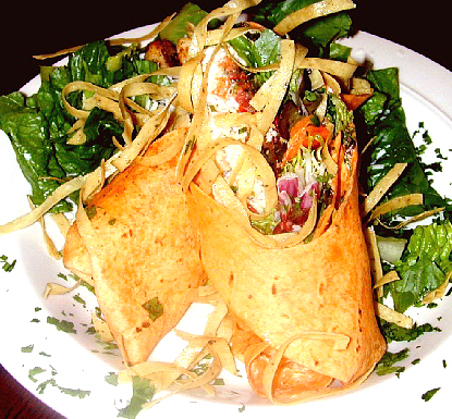 Caesar Salad Wrap Caesar Salad Wrap picture